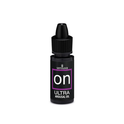 Sensuva On Arousal Oil for Her- Ultra Intensity - Long Lasting Over 50 Applications - Satisfying & Stimulating Tingling Sensation, 5 ml