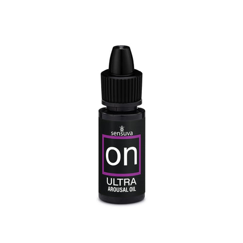 Sensuva On Arousal Oil for Her- Ultra Intensity - Long Lasting Over 50 Applications - Satisfying & Stimulating Tingling Sensation, 5 ml