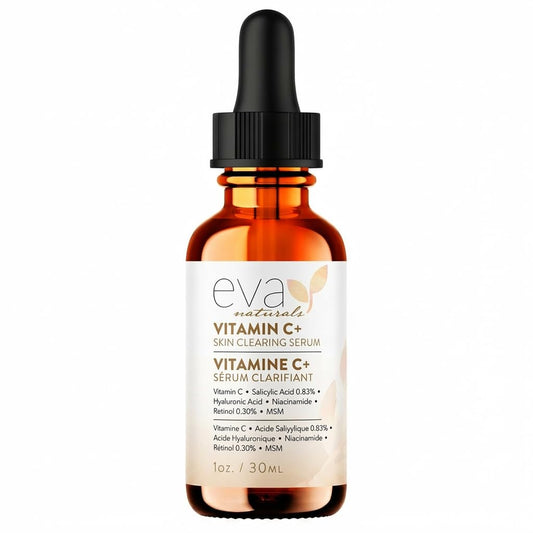Vitamin C Serum for Face with Retinol (0.30%) & Salicylic 0.83% + Hyaluronic | Skin Refining Facial Serum for Uneven Tone, Texture & Hydration | Lightweight Daily Skincare for All Skin Types