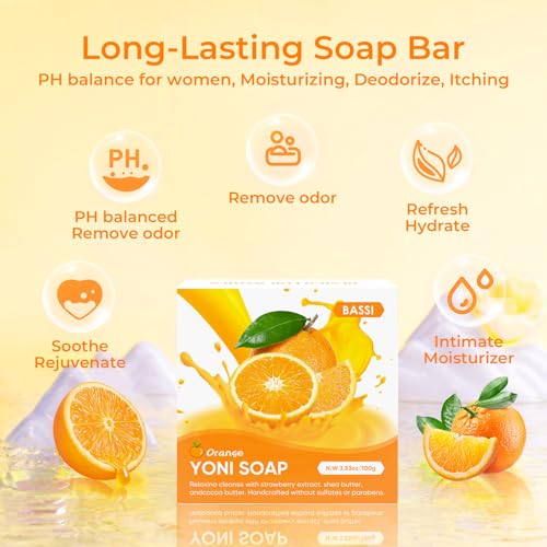 Yoni Soap & Yoni Oil & Feminine Wash Set for Women, Yoni Wash for Vaginal Ph Balance Remove