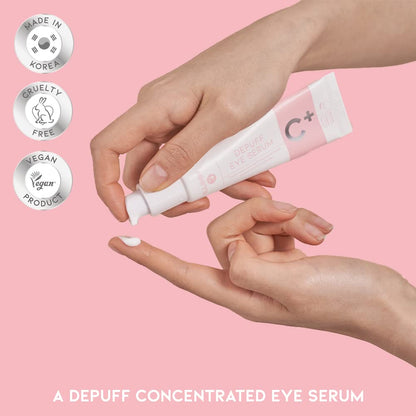 Korean Caffeine Eye Cream Serum with Collagen & Vitamin E (30g)