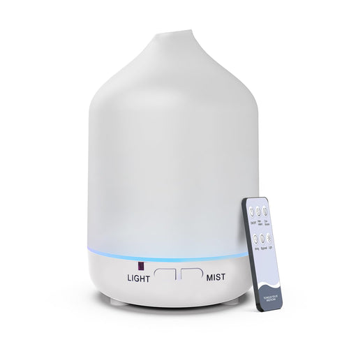 Diffusers 200ml Resin Colorful Essential Oil Diffuser with Adjustable Mist Mode,Auto Off Aroma Diffuser