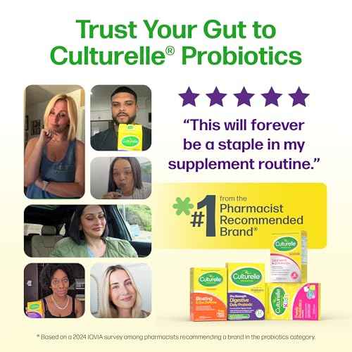 Culturelle Pro Strength Daily Probiotics For Digestive Health (2 Month Supply) with Prebiotics for Women & Men, Supports Occasional Diarrhea