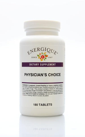 Energique Physician's Choice multivitamin Providing Optimal doses of Essential Vitamins and Minerals. EnergiqueBuy Supplements Australia