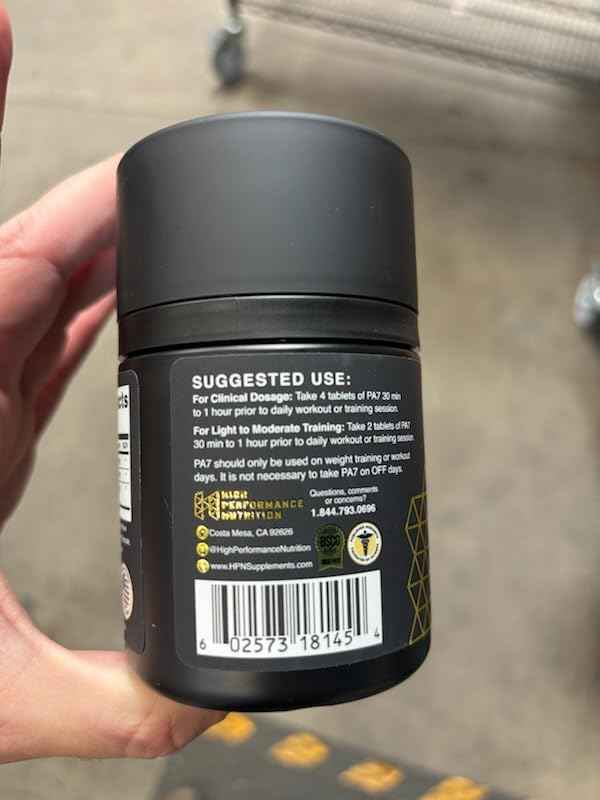 HPN PA(7) Phosphatidic Acid Muscle Builder Top Natural Muscle Builder - Boost mTOR - Build Mass and Strength from Your Workout - 10 Day Supply - Mediator phosphatidic acid with L-leucine supports protein synthesis, lean muscle and strength from training