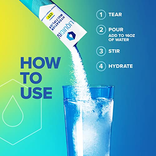 Liquid I.V. Hydration Multiplier - Strawberry - Hydration Powder Packets | Electrolyte Drink