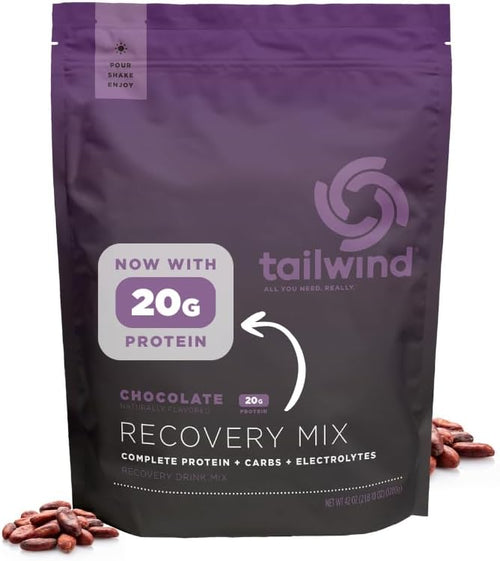 Tailwind Nutrition Recovery Mix, Chocolate, 20-Serving Bag