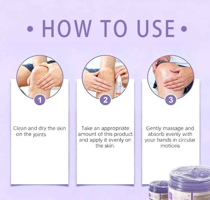 2 Tubes of Soothing Massage Gel, Suitable for Daily use - 3.53 oz. Provides Cooling Relief for Knees, Waist, Neck, Back, Shoulders, Hands, and feet. Contains Mugwort and Ginger extracts.
