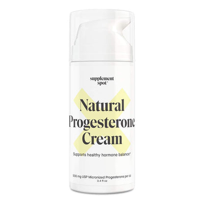 Supplement Spot Natural Progesterone Cream for Women – Micronized Bioidentical Progesterone Cream