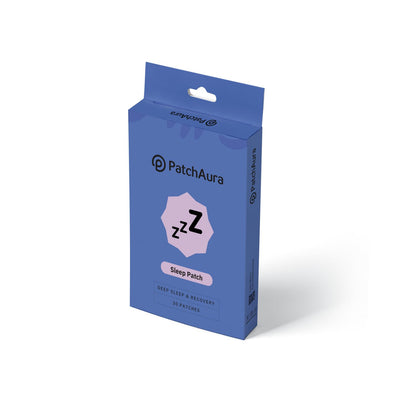 PatchAura Sleep Wellness Patch – Nightly Relaxation & Comfort Support Patch – Convenient Bedtime Routine – 30 Count