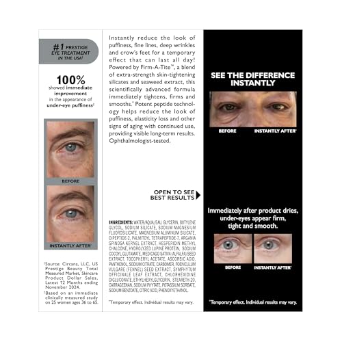 Peter Thomas Roth Instant FIRMx® Eye - Temporary Eye Tightener for Instant De-Puffing & Smoothing
