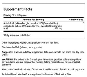 Swanson Ultra ACTI-Joint 860 MG 60 CAPS SwansonBuy Supplements Australia