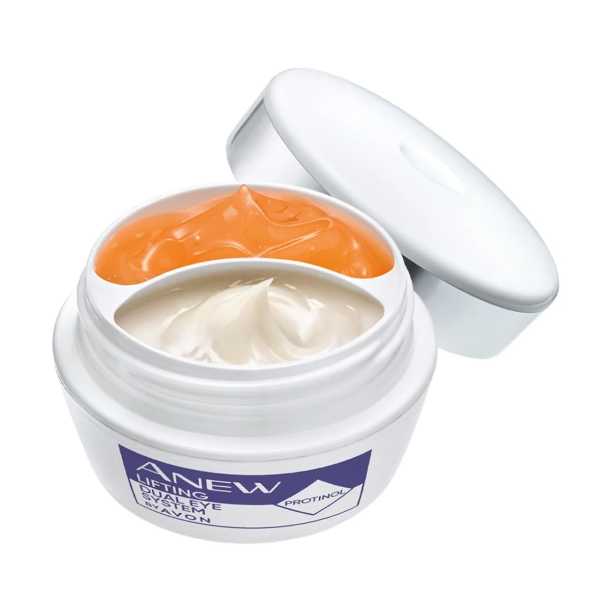 Avon ANEW Brightening Dual Eye System - Dual-Chamber Eye Cream & Gel for Dark Circles & Lifting