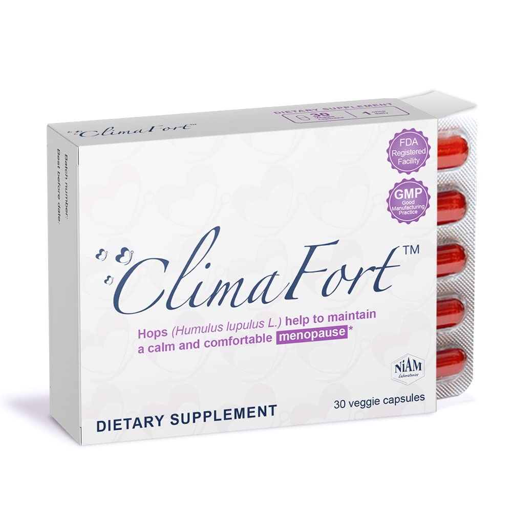 ClimaFort - Menopause Capsules - Food Supplement