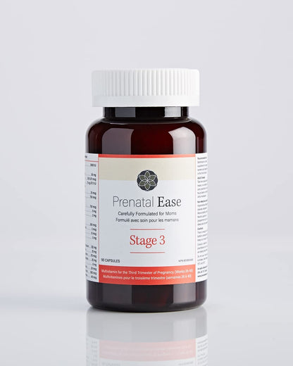 Prenatal Ease Stage 3, Third Trimester Multivitamin, Contains Methylfolate and Chromium, 45-Day Supply
