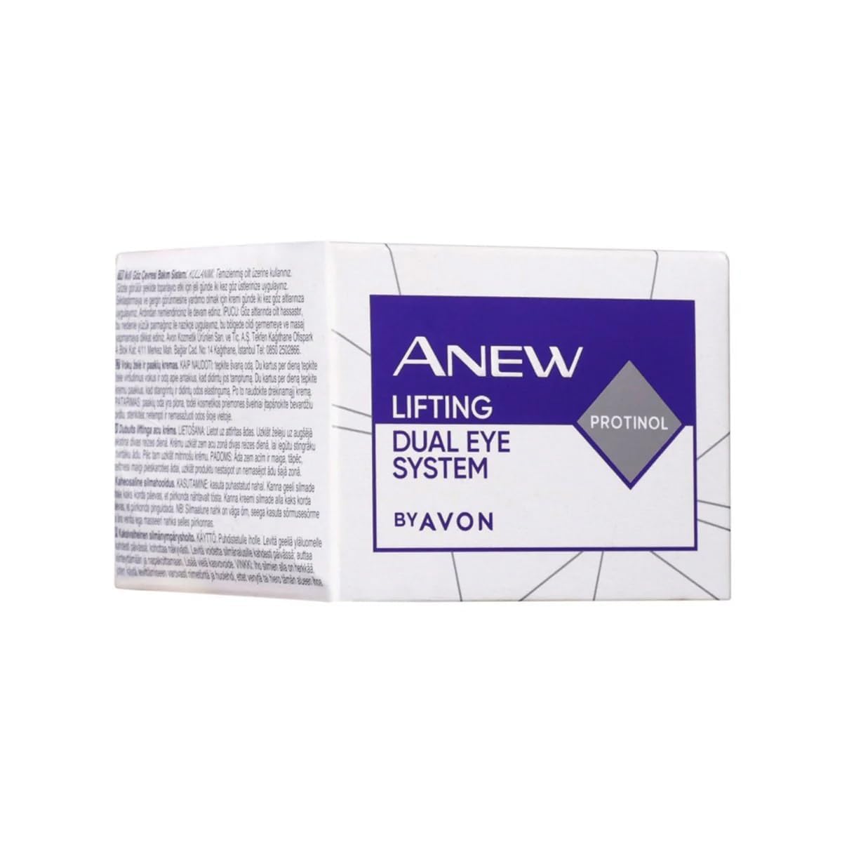 Avon ANEW Brightening Dual Eye System - Dual-Chamber Eye Cream & Gel for Dark Circles & Lifting