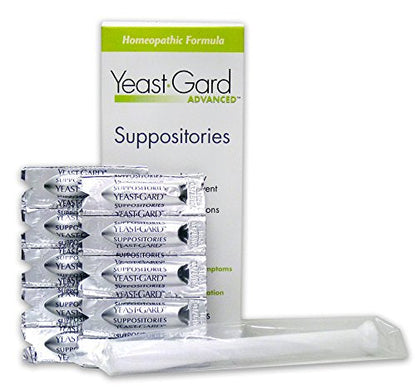 YeastGard Advanced Homeopathic Yeast Infection Vaginal Suppositories - 10 count Box