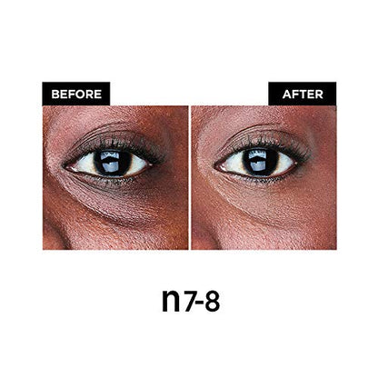 L’Oréal Paris True Match Eye Cream in a Concealer (0.4 fl. oz) - 0.5% Hyaluronic Acid - Shade: Dark N7-8 (Neutral)