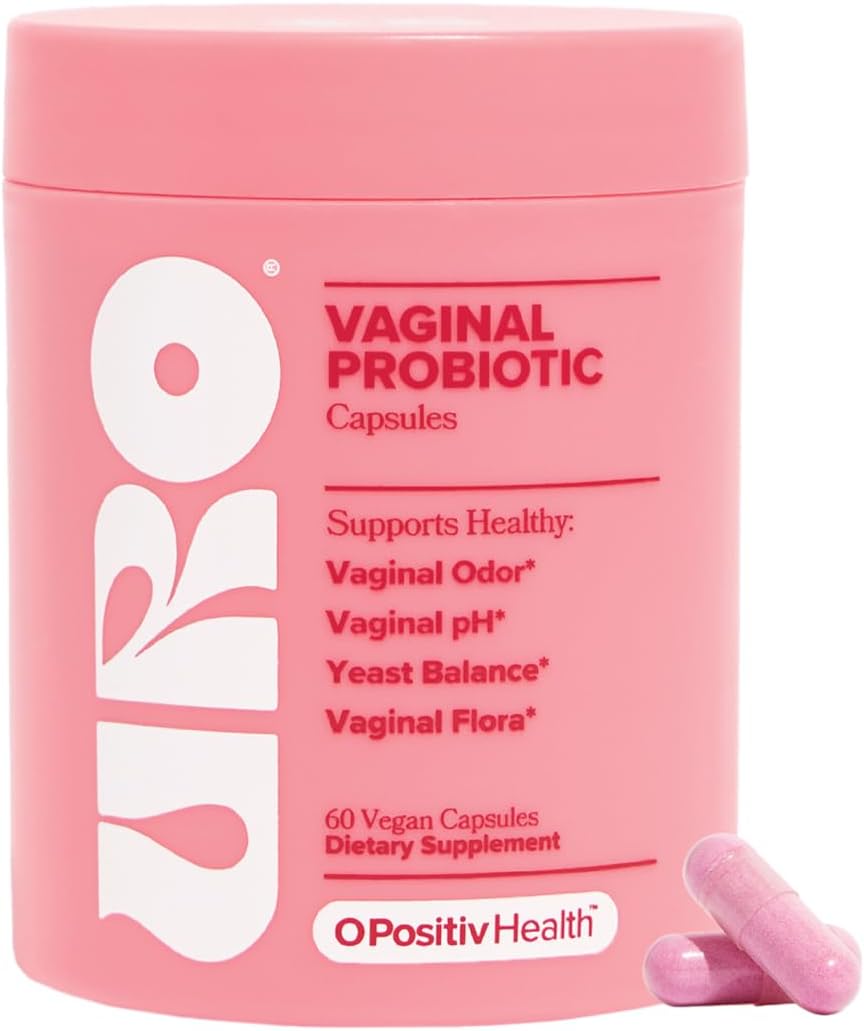 URO Vaginal Probiotics for Odor, Flora & pH Balance - 30-Day Supply