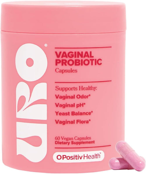 URO Vaginal Probiotics for Odor, Flora & pH Balance - 30-Day Supply