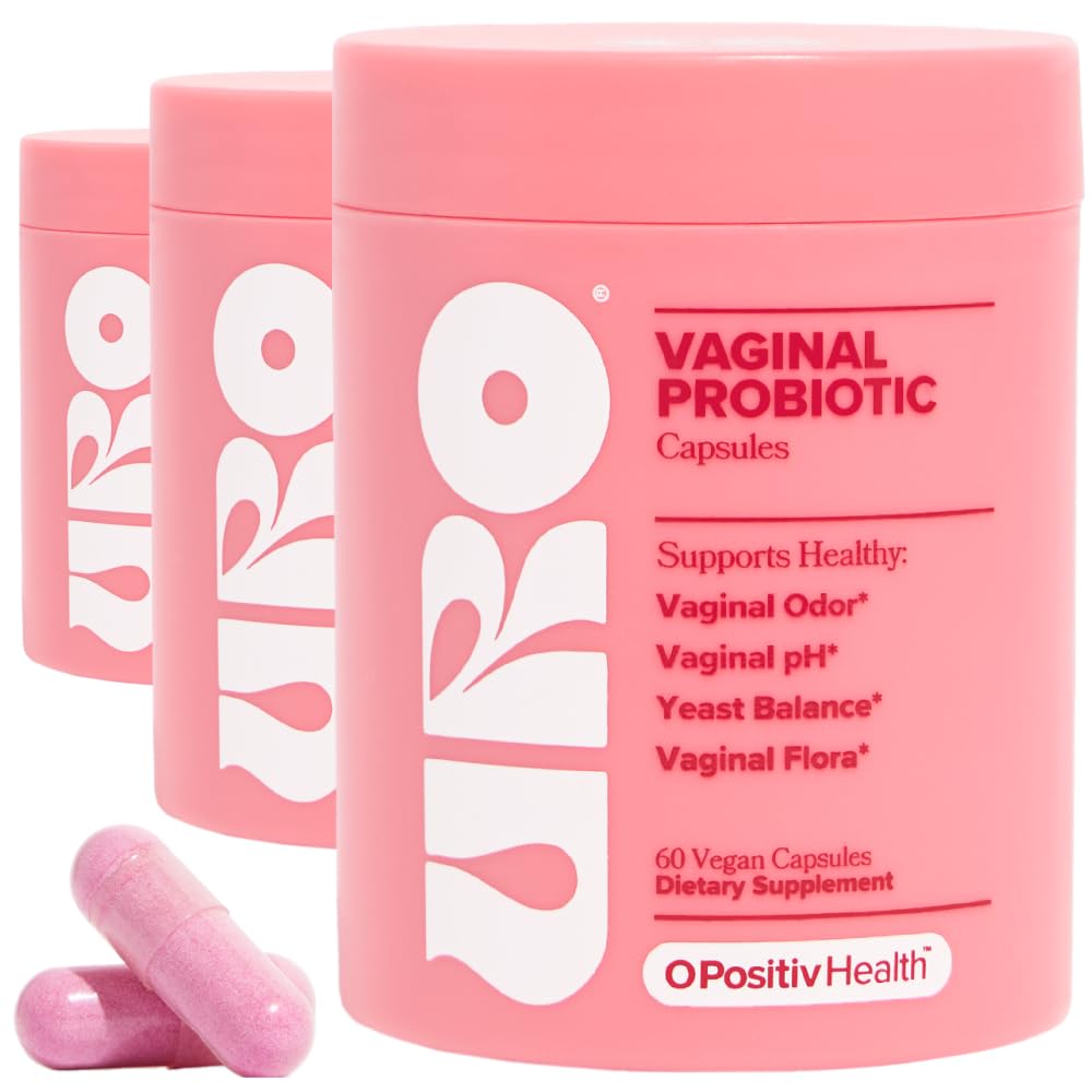 URO Vaginal Probiotics for Odor, Flora & pH Balance - 30-Day Supply