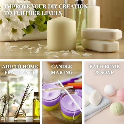 MISIJI Getting Power Essential Oils Set-Essential Oils for Diffuser for Home,Diffuser Oils Scents