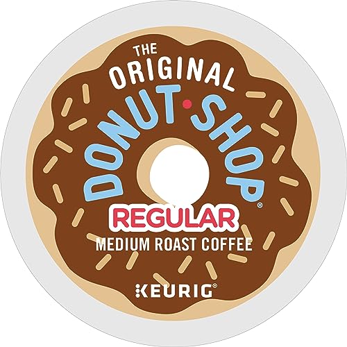 The Original Donut Shop Regular Keurig Single-Serve K-Cup Pods, Medium Roast Coffee