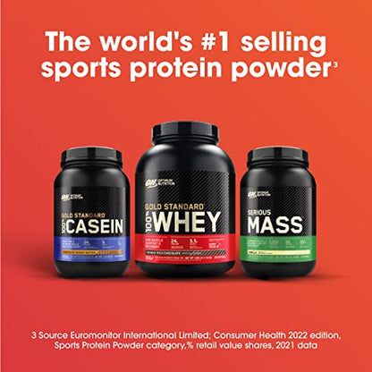 Optimum Nutrition Serious Mass, Weight Gainer Protein Powder, Chocolate, 6 Pound