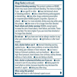 Advil Ibuprofen Coated Caplets Pain Reliever and Fever Reducer 200 Milligram 24Ct AdvilBuy Supplements Australia