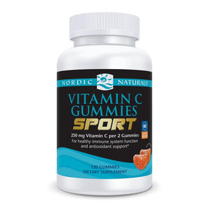 Nordic Naturals Vitamin C Gummies Sport, Tart Tangerine - 120 Gummies - 250 mg Vitamin C - Antioxidant Protection - NSF Certified - Non-GMO, Vegan - 60 Servings Nordic NaturalsBuy Supplements Australia