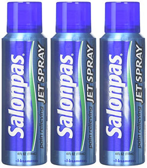 Salonpas Pain Relieving Jet Spray 4 oz (Pack of 3) SalonpasBuy Supplements Australia