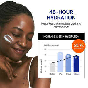 ROUND LAB Birch Juice Moisturizing Cream 2.7 Fl Oz, 48-Hour Deep Hydrating Face Moisturizer with Birch Sap & Vita Hyaluronic Acid for Acne-Prone Skin