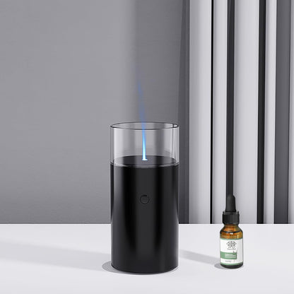 iWeeta Candlelight Diffuser,60ml Rechargeable Battery Operated Low Power Portable 10ml/H Aroma