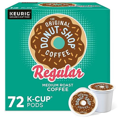 The Original Donut Shop Regular Keurig Single-Serve K-Cup Pods, Medium Roast Coffee
