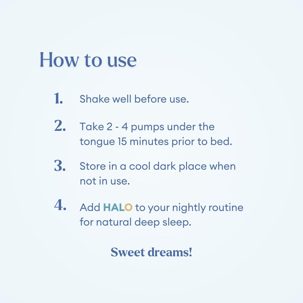 Halo Sleepworx Deep Sleep Oral Drops