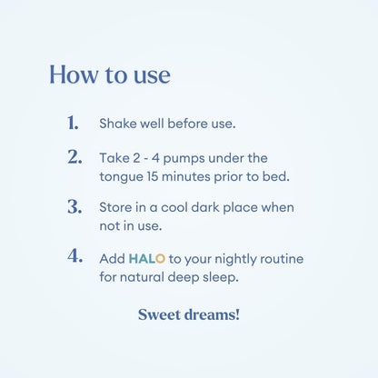 Halo Sleepworx Deep Sleep Oral Drops