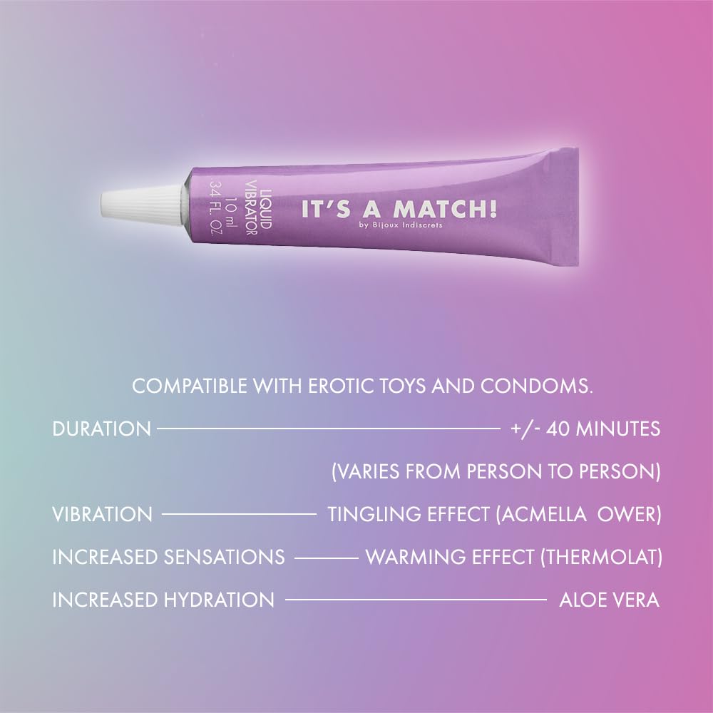 Bijoux Indiscrets Clitherapy Liquid Vibrator, Clitoral Stimulant Gel