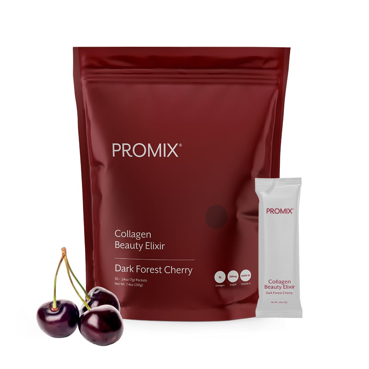 ProMix Nutrition Collagen Beauty Elixir (30 Sticks) - Watermelon (Dark Cherry)