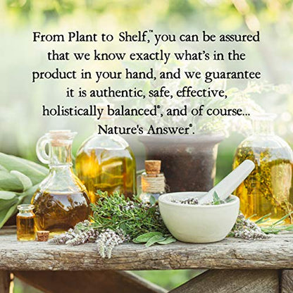 Nature's Answer Alcohol-Free Red Clover Extract Supplement, 1-Fluid Ounce