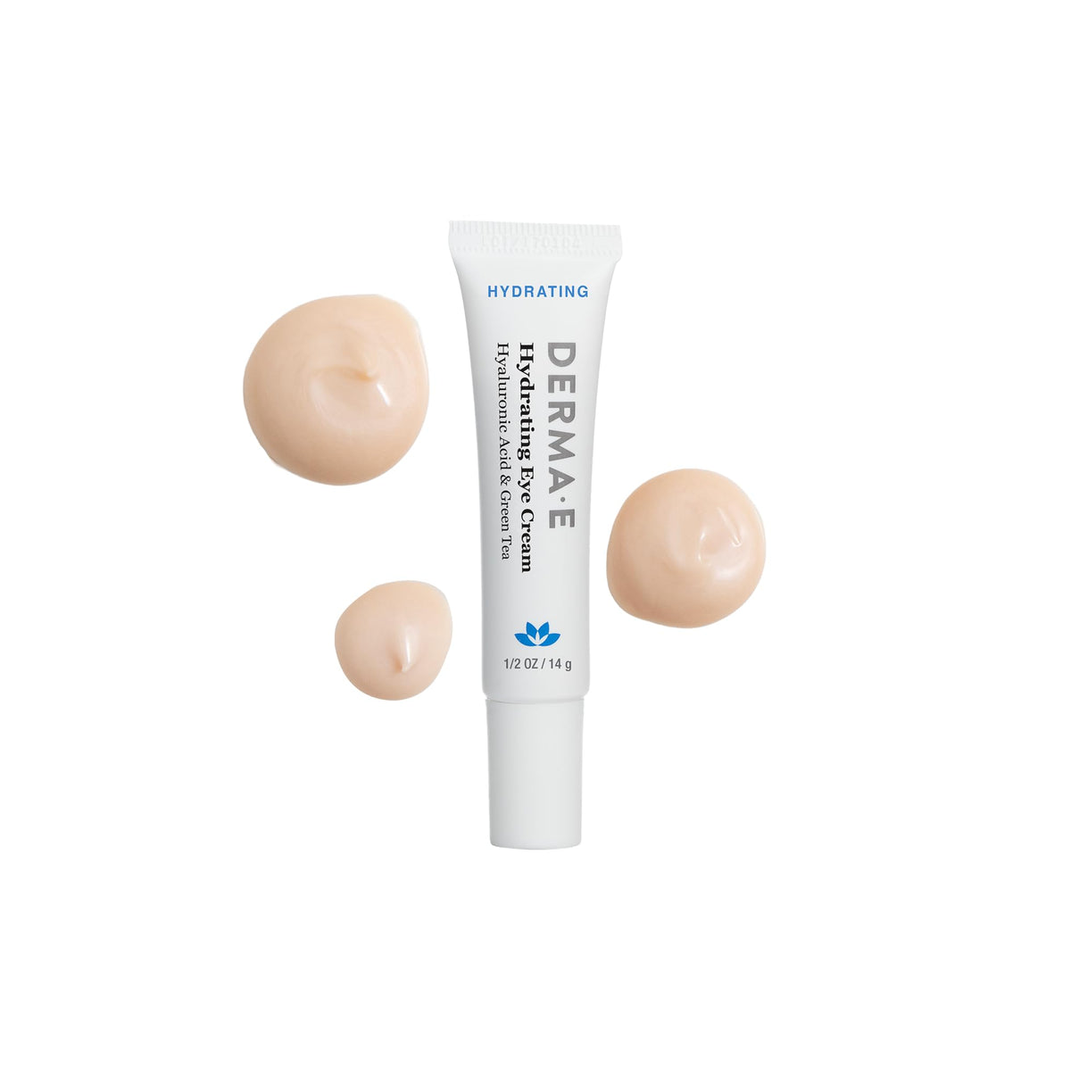 Derma E Hydrating Eye Cream (0.5 oz) – Firming & Lifting Hyaluronic Acid Treatment for Puffy Eyes, Fine Lines & Eyelids