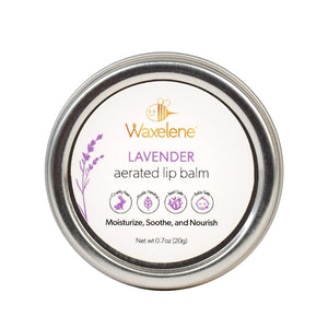 Lavender Aerated Lip Balm tin - Single WaxeleneBuy Supplements Australia