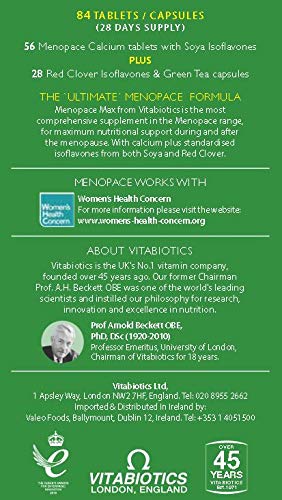 Menopace by Vitabiotics Max Capsules & Tablets x 84