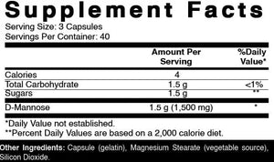 Oxify D-Mannose 1500 mg | 120 Tablets | Gluten-Free, Non-GMO | Supplement Made in USA OxifyBuy Supplements Australia