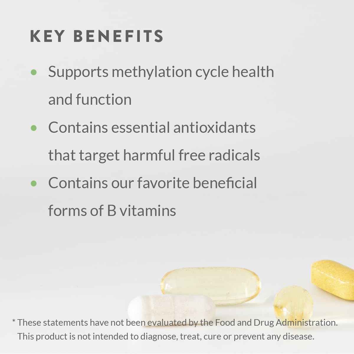 Holistic Health All in ONE Multi Vitamin and Mineral for Antioxidant Boost, Multi Minerals Supplement for Supporting Methylation