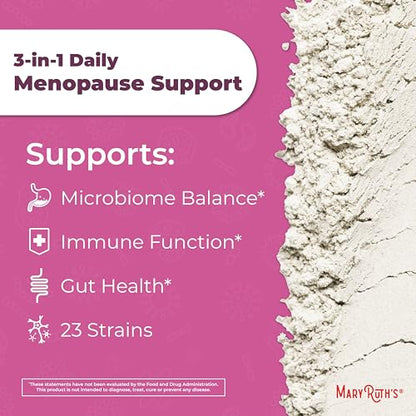 MaryRuth Organics 3-in-1 Menopause Support Powder, Menopause Supplement for Women