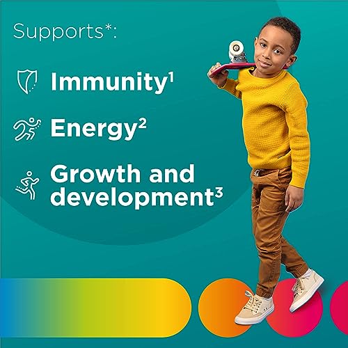 Centrum Kids Multivitamin Gummies, Tropical Punch Flavor Made With Natural Flavors