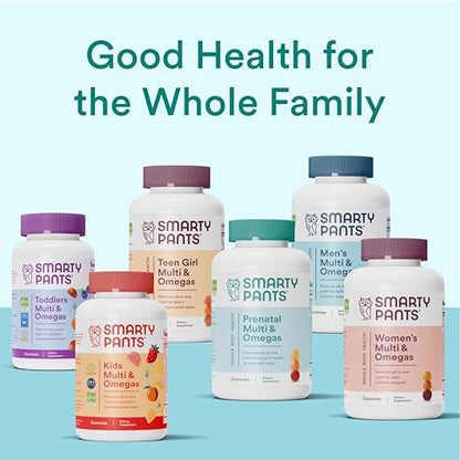 SmartyPants Prenatal Vitamins for Women, Sugar Free Multivitamin Gummies
