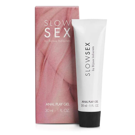 Bijoux Indiscrets Anal Play Gel – Soothing Prep Gel for Comfortable Anal Exploration – Aloe Vera, Chamomile & Arnica – Coconut Aroma – Toy-Compatible – 30ml