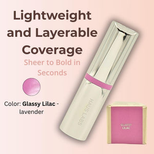 Haus Labs Color Fuse Longwear Hydrating Glassy Lip + Cheek Blush Balm Stick - Glassy Lilac Haus LaboratoriesBuy Supplements Australia