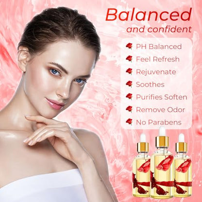 Yoni Soap Bars & Natural Yoni Oil Set, Natural Yoni Oil Vaginal Wash for Women Feminine Wash